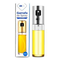 Spray Dosador Azeite e Vinagre Vidro Prata - luatek