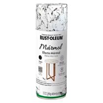 Spray Efeito Mármore Linhas 400ml Preto Rust Oleum
