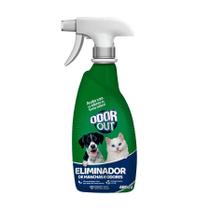 Spray Eliminador de Manchas e Odores Odorout para Cães e Gatos - 480ml