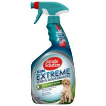 Spray eliminador de manchas e odores para animais de estimação, solução simples, 960 ml