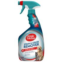 Spray eliminador de manchas e odores, solução simples, 946 ml para animais de estimação