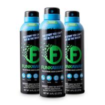 Spray eliminador de odor FunkAway Aerosol 240 ml, pacote com 3 Spray eliminador de odor FunkAway Aerosol 240 ml, pacote com 3