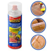 Spray Emborrachado Impermeabilizante Vedatudo Dryko 400ml para Vazamentos Trincas e Infiltração Spray Emborrachado Impermeabilizante Vedatudo Dryko 400ml para Vazamentos Trincas e Infiltração