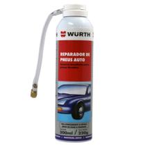 Spray Enche E Tapa Furo Reparador De Pneus Carro Wurth 300ml