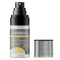 Spray esfoliante LANBENA para corpo e rosto 30mL com 7 extratos vegetais
