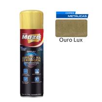 Spray Esmalte Direto Na Ferrugem Ouro Lux 250G 31527 Spray Esmalte Direto Na Ferrugem Ouro Lux 250G 31527