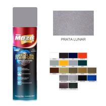 Spray Esmalte Direto Na Ferrugem Prata Lunar 250G 31528 - Maza