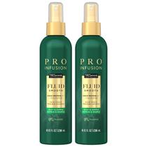 Spray espessante capilar TRESemme Pro Infusion Volume Tonic, 8 onças com coco natural, spray texturizante à base de plantas, produtos de biotina para mulheres, pacote com 2