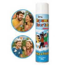Spray Espuma Divertida 400ml Festa Infantil e Carnaval Spray Espuma Divertida 400ml Festa Infantil e Carnaval