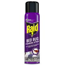 Spray espumante Inseticida Raid Bed Bug 490 ml para uso interno