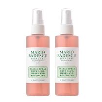 Spray facial Mario Badescu Aloe, ervas, água de rosas 120mlX2 Spray facial Mario Badescu Aloe, ervas, água de rosas 120mlX2