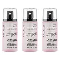 Spray Fijador Catrice Prime & Fine Brillo Iluminador Fresco Spray Fijador Catrice Prime & Fine Brillo Iluminador Fresco