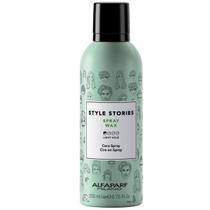 Spray Fixador Alfaparf Style Stories Spray Wax 200ml Fixação Leve Textura Brilho e Fios Moldáveis