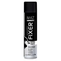 Spray Fixador De Cabelo Profissional Neez Laque Capilar Fixação Extra Forte 24 Horas 250ml