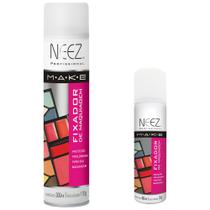 Spray Fixador de Maquiagem Neez Profissional KIt 1 und de 300ml e 1 Pocket 50ml