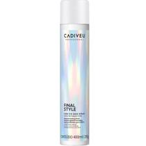 Spray Fixador Final Style High Fix Hairspray 400ml Cadiveu com Fixação Forte Proteção Térmica e Antiumidade