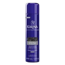 Spray fixador para cabelo karina controle & volume fixação extra forte 400ml