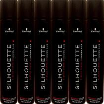Spray Fixador Schwarzkopf Silhouette Super Lacquer Kit 06un