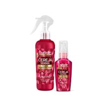 Spray Fluído Dabelle Cereja Mania 180ml e Óleo Reparador 45ml