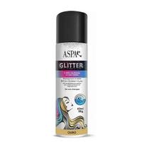 Spray Glitter Aerossol Ouro Aspa 60ML