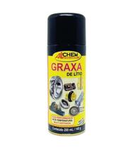Spray Graxa de Lítio 200ml - Allchem Spray Graxa de Lítio 200ml - Allchem
