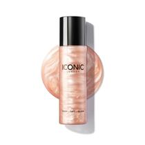 Spray hidratante ICONIC LONDON Prep-Set-Glow 120 ml sem crueldade