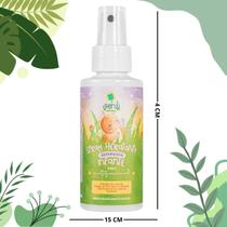 Spray Hidratante Reparador Infantil 100 Natural com Hidrolato de Lavanda, Extrato de Aloe Vera Calêndula Óleo Essencial de Lavanda Pantenol 2em 1