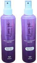 SPRAY HIGIENIZANTE GLICERINA E ALOE VERA SPA DOS PÉS 250ml - LORE PÉ Kit 2und SPRAY HIGIENIZANTE GLICERINA E ALOE VERA SPA DOS PÉS 250ml - LORE PÉ Kit 2und