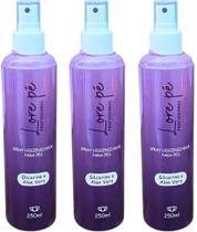 SPRAY HIGIENIZANTE GLICERINA E ALOE VERA SPA DOS PÉS 250ml - LORE PÉ Kit 3und