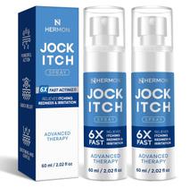 Spray Jock Itch Spray Hermon 2x60ml, tratamento poderoso para homens Spray Jock Itch Spray Hermon 2x60ml, tratamento poderoso para homens