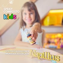 Spray Kids Composto de Mel e Extrato de Própolis Sabor Açaí e Morango - Napillus