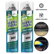 Spray Limpa Forno Domline Micro Ondas Desengordurante - 2 Unid - Baston