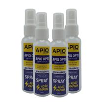 Spray Limpa Lentes De Óculos De Grau De Sol De Lente Kit Com 4 Unidades 60ml Branco Sem Fragrância Spray Limpa Lentes De Óculos De Grau De Sol De Lente Kit Com 4 Unidades 60ml Branco Sem Fragrância