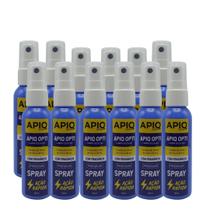 Spray Limpa Lentes De Óculos De Grau De Sol Opti Kit 12 Peças Azul Spray Limpa Lentes De Óculos De Grau De Sol Opti Kit 12 Peças Azul