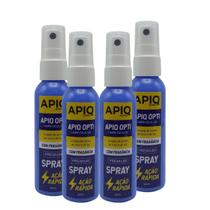 Spray Limpa Lentes De Óculos De Grau De Sol Opti Kit 4 Peças Azul Com Fragrância Spray Limpa Lentes De Óculos De Grau De Sol Opti Kit 4 Peças Azul Com Fragrância