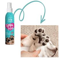 Spray Limpador De Patinhas Limpa Patas Cães Gatos Pet Clean
