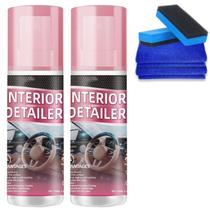 Spray Limpador para Interior de Carro XiuFa 2 Unidades Polidor 100 ml Spray Limpador para Interior de Carro XiuFa 2 Unidades Polidor 100 ml