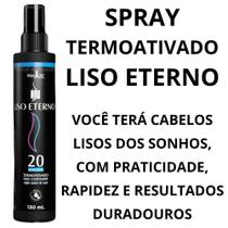 Spray Liso Eterno 20 Benefícios Condicionante Termoativado!! - Mary Life