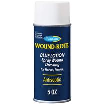 Spray Loção Azul Wound-Kote Farnam para Cuidados com Feridas em Cavalos e Cães 150 mL Spray Loção Azul Wound-Kote Farnam para Cuidados com Feridas em Cavalos e Cães 150 mL