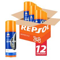 Spray Lubrificante De Corrente De Moto 400ml Repsol Kit 12un