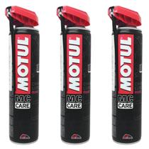 Spray Lubrificante de Correntes Motos Street Naked Speed Estrada On Road Motul C2 Chain Lube - Kit c/3 Spray Lubrificante de Correntes Motos Street Naked Speed Estrada On Road Motul C2 Chain Lube - Kit c/3