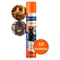 Spray Lubrificante Orange Chemicolor Proteção 250ml - 10 Unid