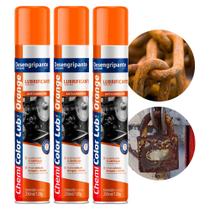 Spray Lubrificante Orange Chemicolor Proteção 250ml - 3 Unid