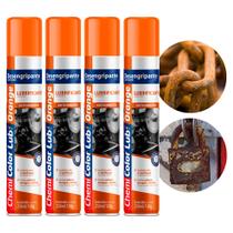 Spray Lubrificante Orange Chemicolor Proteção 250ml - 4 Unid