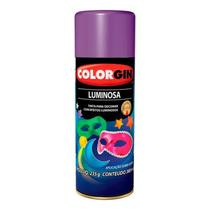 Spray Luminoso Violeta 350ml - Tinta Acrílica para Decorar com Efeitos Luminosos Spray Luminoso Violeta 350ml - Tinta Acrílica para Decorar com Efeitos Luminosos