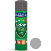 Spray Metalizada Premium Eucatex 400ml Grafite