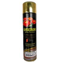 spray metalizado dourado interior - lukscolor