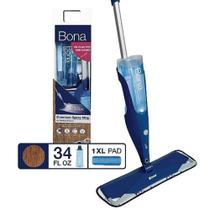 Spray Mop Bona Hardwood Floor Premium com solução de limpeza