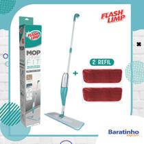 Spray Mop Flash Limp Com Reservatório + 2 Refil Extra