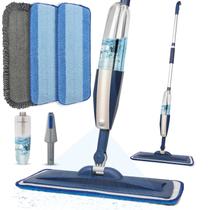 Spray Mop Panda Grip para limpeza de piso com frasco de 400 mL